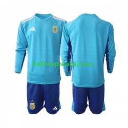 Argentinië Voetbalshirt Doelman Kleuters/Kids Derde Tenue 2023 Lange Mouw