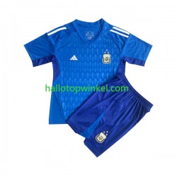 Argentinië Voetbalshirt Doelman Kleuters/Kids Derde Tenue 2023 Korte Mouw