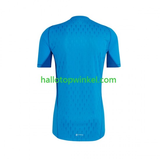 Argentinië Voetbalshirt Doelman Heren Derde Tenue 2023 Korte Mouw