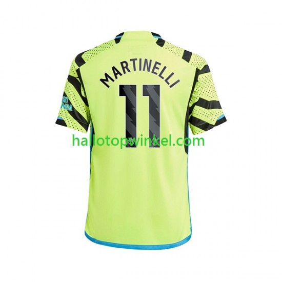 Arsenal Voetbalshirt Gabriel Martinelli 11 Heren Uit Tenue 2023-2024 Korte Mouw