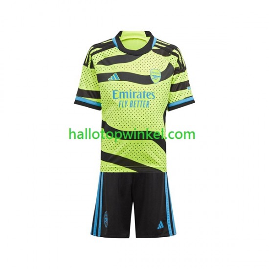 Arsenal Voetbalshirt Kleuters/Kids Uit Tenue 2023-2024 Korte Mouw