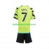 Arsenal Voetbalshirt Saka 7 Kleuters/Kids Uit Tenue 2023-2024 Korte Mouw