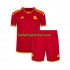 AS Roma Voetbalshirt Kleuters/Kids Thuis Tenue 2023-2024 Korte Mouw