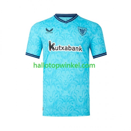 Athletic Bilbao Voetbalshirt Heren Uit Tenue 2023-2024 Korte Mouw