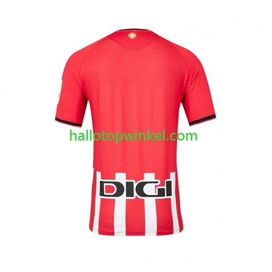 Athletic Bilbao Voetbalshirt Heren Thuis Tenue 2023-2024 Korte Mouw