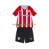 Athletic Bilbao Voetbalshirt Kleuters/Kids Thuis Tenue 2023-2024 Korte Mouw