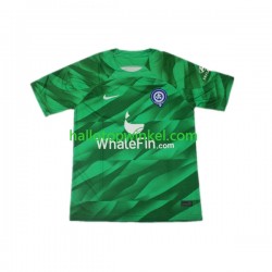 Atlético Madrid Voetbalshirt Doelman Heren Uit Tenue 2023-2024 Korte Mouw