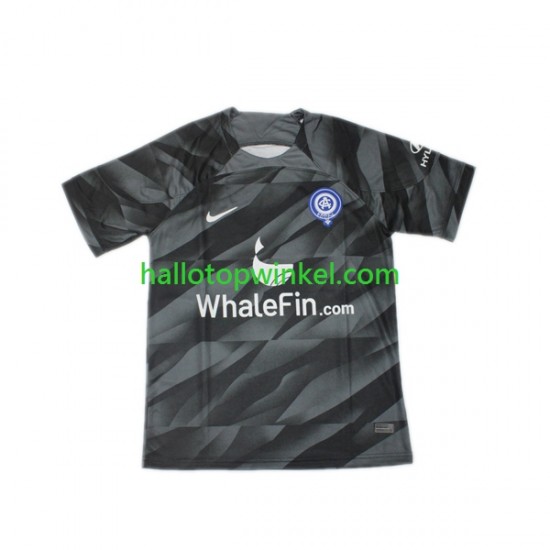 Atlético Madrid Voetbalshirt Doelman Heren Thuis Tenue 2023-2024 Korte Mouw
