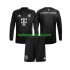 FC Bayern München Voetbalshirt Doelman Kleuters/Kids Thuis Tenue 2023-2024 Lange Mouw