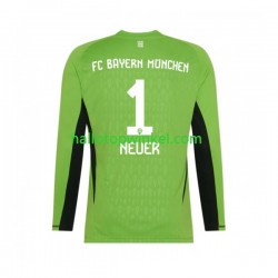 FC Bayern München Voetbalshirt Manuel Neuer 1 Doelman Heren Uit Tenue 2023-2024 Lange Mouw