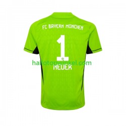 FC Bayern München Voetbalshirt Manuel Neuer 1 Doelman Heren Uit Tenue 2023-2024 Korte Mouw