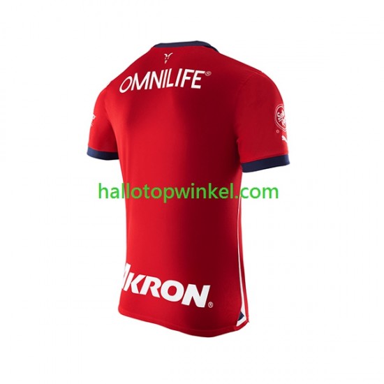 CD Guadalajara Voetbalshirt Heren Thuis Tenue 2023-2024 Korte Mouw