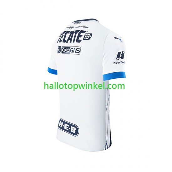 CF Monterrey Voetbalshirt Heren Uit Tenue 2023-2024 Korte Mouw