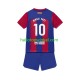 FC Barcelona Voetbalshirt Ansu Fati 10 Kleuters/Kids Thuis Tenue 2023-2024 Korte Mouw