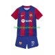 FC Barcelona Voetbalshirt Ansu Fati 10 Kleuters/Kids Thuis Tenue 2023-2024 Korte Mouw
