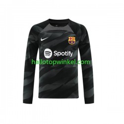 FC Barcelona Voetbalshirt Doelman Heren Uit Tenue 2023-2024 Lange Mouw