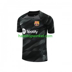 FC Barcelona Voetbalshirt Doelman Heren Uit Tenue 2023-2024 Korte Mouw