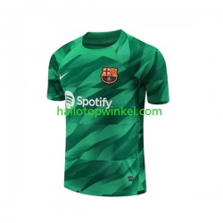 FC Barcelona Voetbalshirt Ter Stegen 1 Doelman Heren Thuis Tenue 2023-2024 Korte Mouw