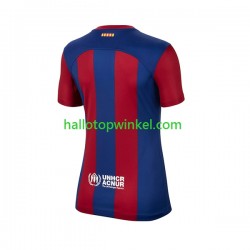 FC Barcelona Voetbalshirt Dames Thuis Tenue 2023-2024 Korte Mouw