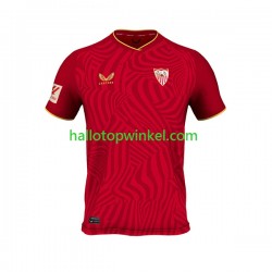 Sevilla FC Voetbalshirt Heren Uit Tenue 2023-2024 Korte Mouw