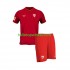Sevilla FC Voetbalshirt Kleuters/Kids Uit Tenue 2023-2024 Korte Mouw