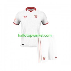 Sevilla FC Voetbalshirt Kleuters/Kids Thuis Tenue 2023-2024 Korte Mouw
