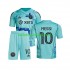 Inter Miami Voetbalshirt Lionel Messi 10 Special Kleuters/Kids Thuis Tenue 2023-2024 Korte Mouw