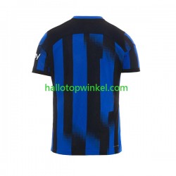 Inter Milan Voetbalshirt Heren Thuis Tenue 2023-2024 Korte Mouw