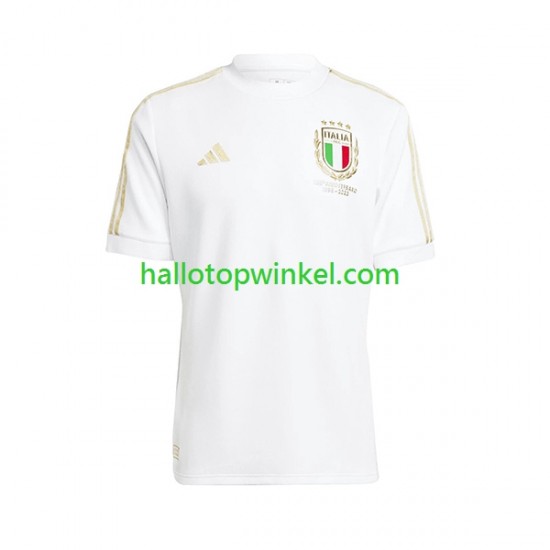 Italië Voetbalshirt Anniversary Heren Thuis Tenue 2023 Korte Mouw