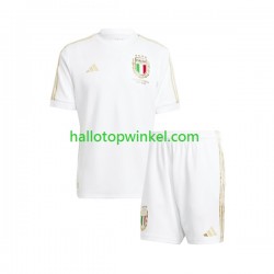 Italië Voetbalshirt Anniversary Kleuters/Kids Thuis Tenue 2023 Korte Mouw