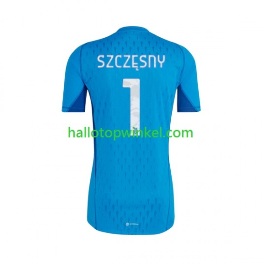 Juventus Voetbalshirt Wojciech Szczesny 1 Doelman Heren Thuis Tenue 2023-2024 Korte Mouw