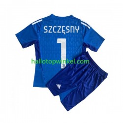 Juventus Voetbalshirt Wojciech Szczesny 1 Doelman Kleuters/Kids Thuis Tenue 2023-2024 Korte Mouw