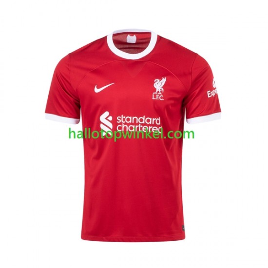 Liverpool Voetbalshirt Darwin Nunez 9 Kleuters/Kids Thuis Tenue 2023-2024 Korte Mouw
