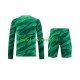 Liverpool Voetbalshirt Doelman Kleuters/Kids Thuis Tenue 2023-2024 Lange Mouw