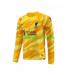 Liverpool Voetbalshirt Doelman Heren Derde Tenue 2023-2024 Lange Mouw
