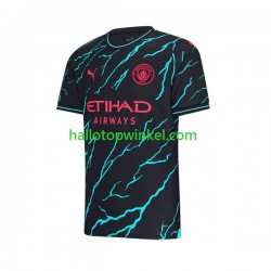 Manchester City Voetbalshirt Julian Alvarez 19 Heren Derde Tenue 2023-2024 Korte Mouw