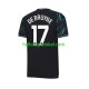 Manchester City Voetbalshirt Kevin De Bruyne 17 Heren Derde Tenue 2023-2024 Korte Mouw