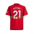 Manchester United Voetbalshirt Antony Matheus 21 Heren Thuis Tenue 2023-2024 Korte Mouw