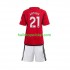 Manchester United Voetbalshirt Antony Matheus 21 Kleuters/Kids Thuis Tenue 2023-2024 Korte Mouw