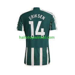 Manchester United Voetbalshirt Eriksen 14 Heren Uit Tenue 2023-2024 Korte Mouw