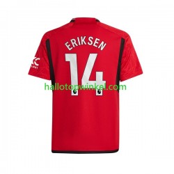 Manchester United Voetbalshirt Eriksen 14 Heren Thuis Tenue 2023-2024 Korte Mouw