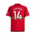Manchester United Voetbalshirt Eriksen 14 Heren Thuis Tenue 2023-2024 Korte Mouw