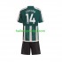 Manchester United Voetbalshirt Eriksen 14 Kleuters/Kids Uit Tenue 2023-2024 Korte Mouw