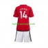 Manchester United Voetbalshirt Eriksen 14 Kleuters/Kids Thuis Tenue 2023-2024 Korte Mouw