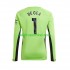 Manchester United Voetbalshirt De Gea 1 Doelman Heren Thuis Tenue 2023-2024 Lange Mouw