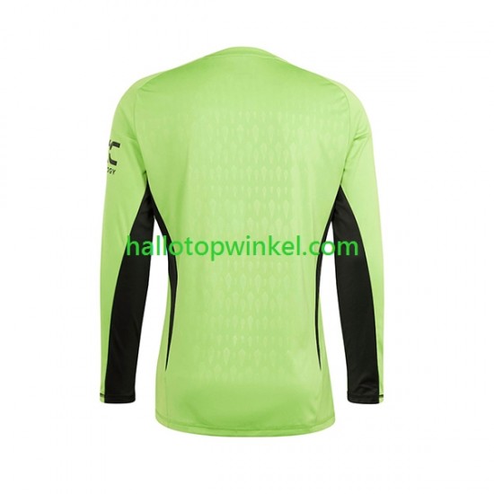 Manchester United Voetbalshirt Doelman Heren Thuis Tenue 2023-2024 Lange Mouw