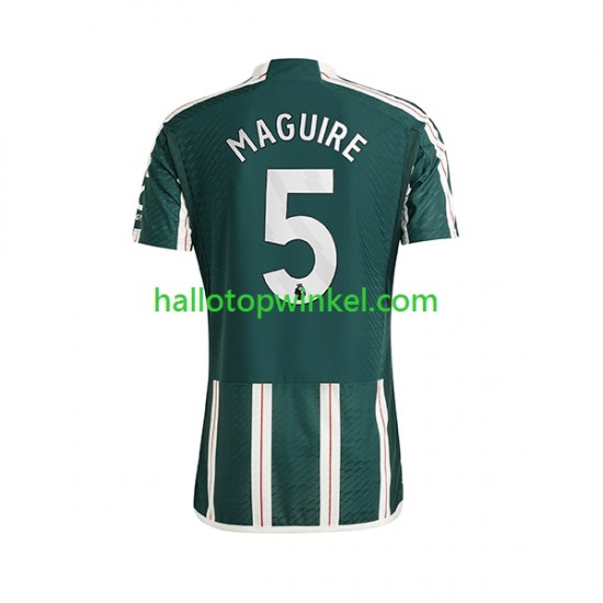 Manchester United Voetbalshirt Harry Maguire 5 Heren Uit Tenue 2023-2024 Korte Mouw