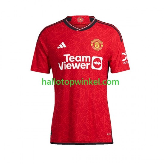 Manchester United Voetbalshirt Dames Thuis Tenue 2023-2024 Korte Mouw