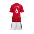 Manchester United Voetbalshirt Lisandro Martinez 6 Kleuters/Kids Thuis Tenue 2023-2024 Korte Mouw