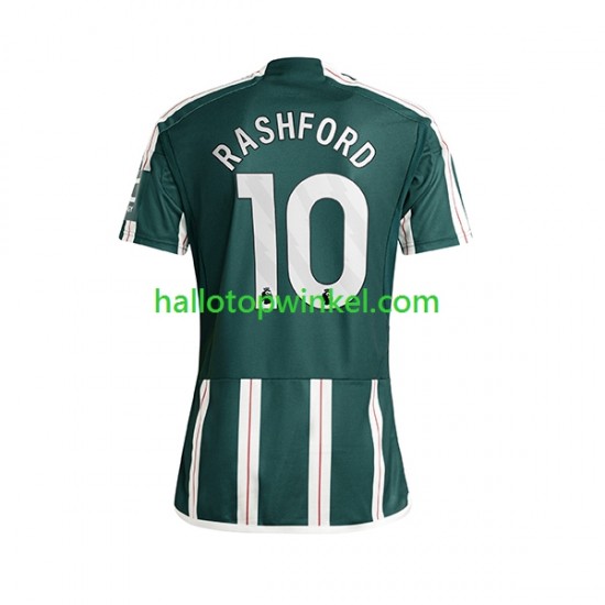 Manchester United Voetbalshirt Marcus Rashford 10 Heren Uit Tenue 2023-2024 Korte Mouw